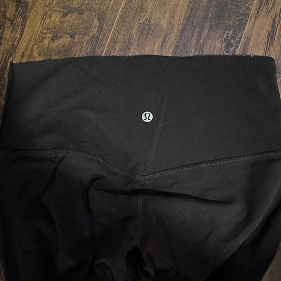 lululemon athletica Black Flared Leggings - Picture 2 of 2